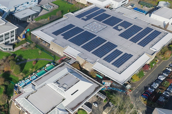 Residential solar panel installation in indore