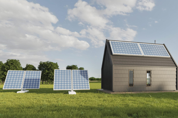 Residential solar panel installation in indore