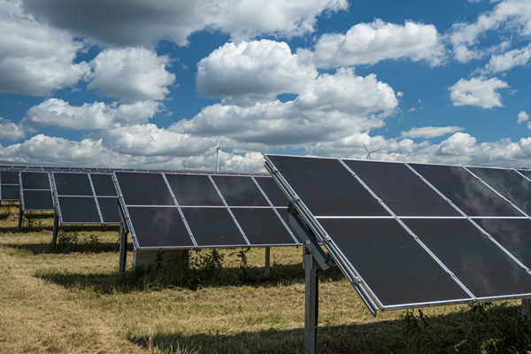 Residential solar panel installation in indore